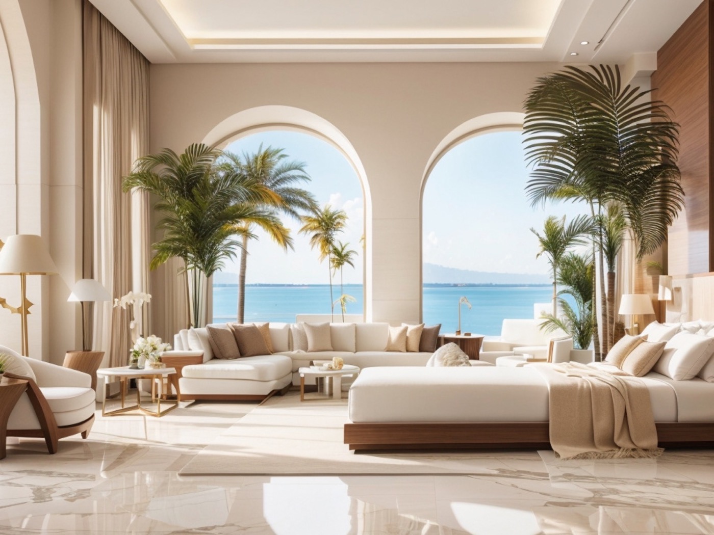 Projeto Luxury Resort and Spa apresentado no portfólio de Gosia Kosel Design